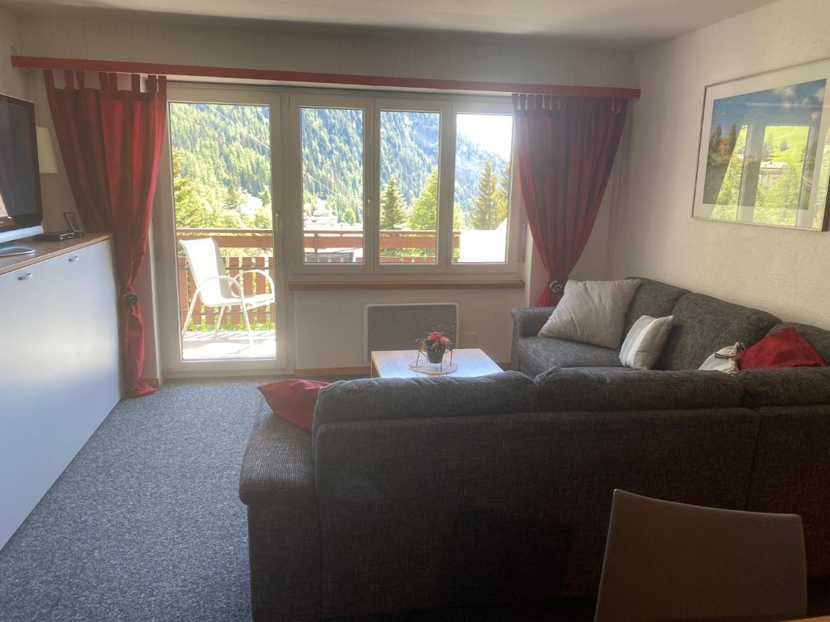 2,5 Pces Accueillant Comme A La Maison Leukerbad Kültér fotó