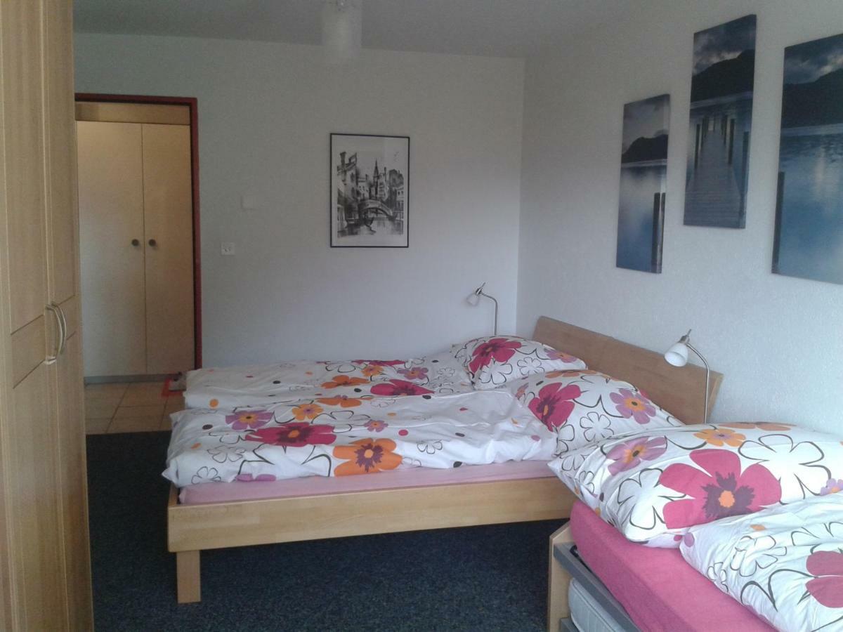 2,5 Pces Accueillant Comme A La Maison Leukerbad Kültér fotó