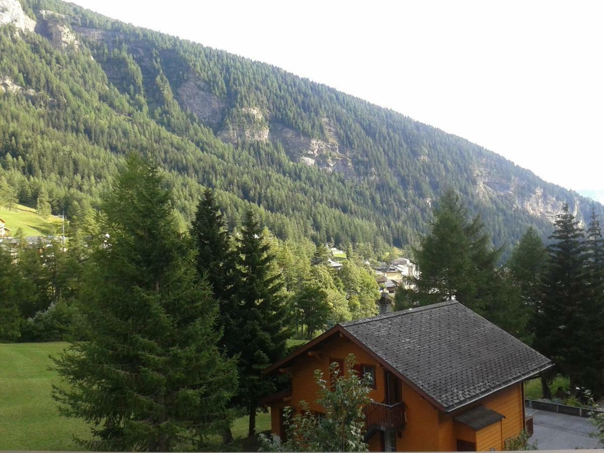 2,5 Pces Accueillant Comme A La Maison Leukerbad Kültér fotó