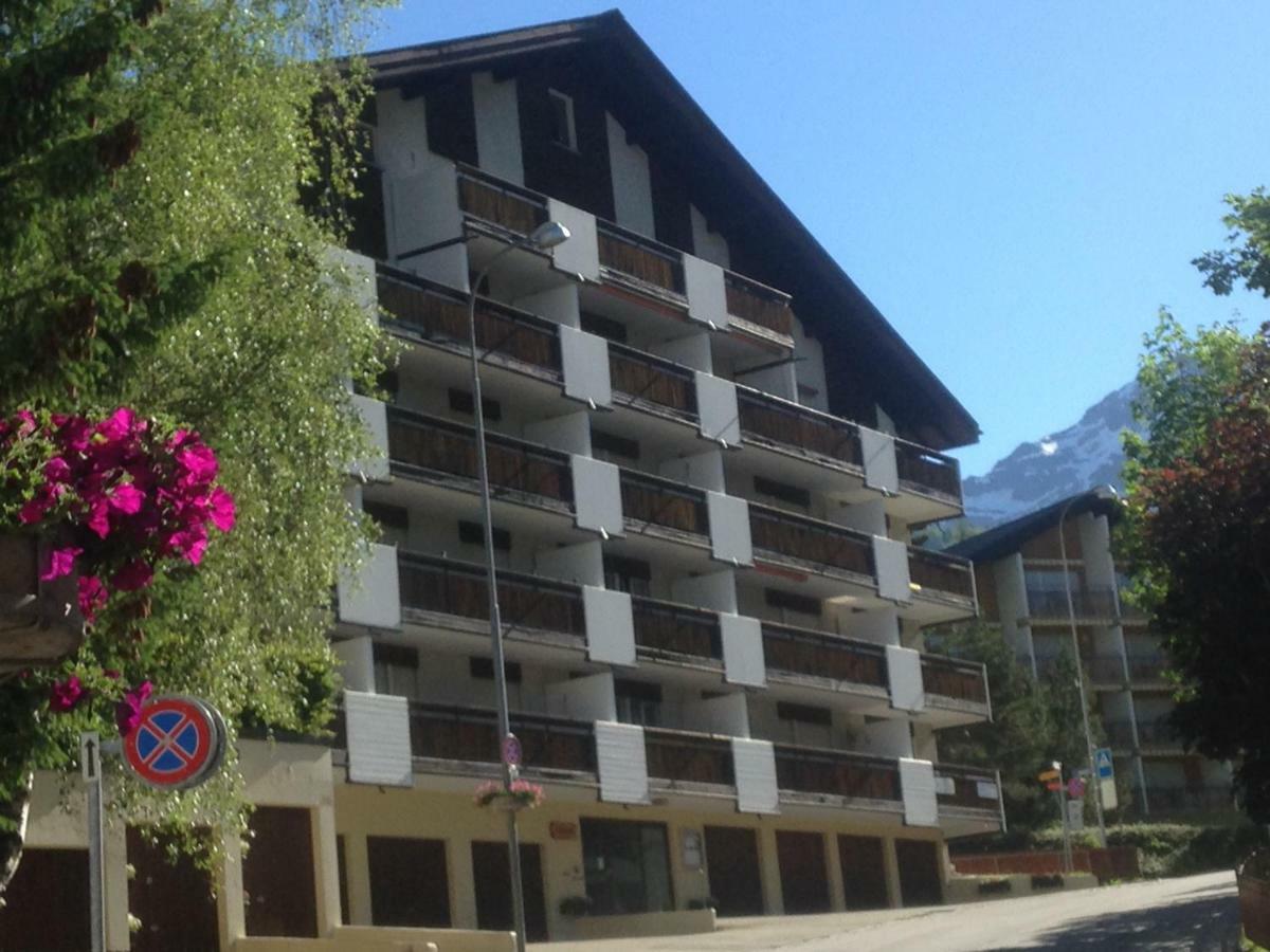 2,5 Pces Accueillant Comme A La Maison Leukerbad Kültér fotó