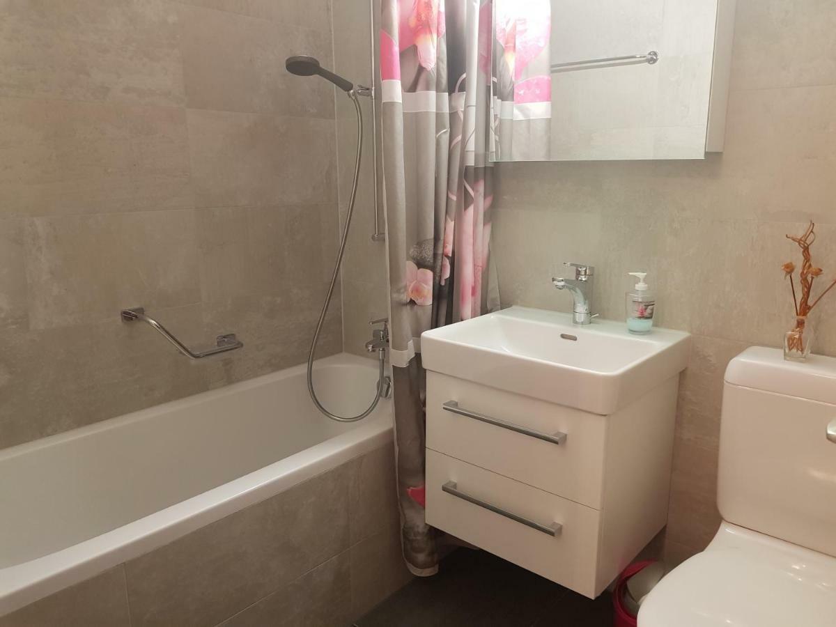 2,5 Pces Accueillant Comme A La Maison Leukerbad Kültér fotó